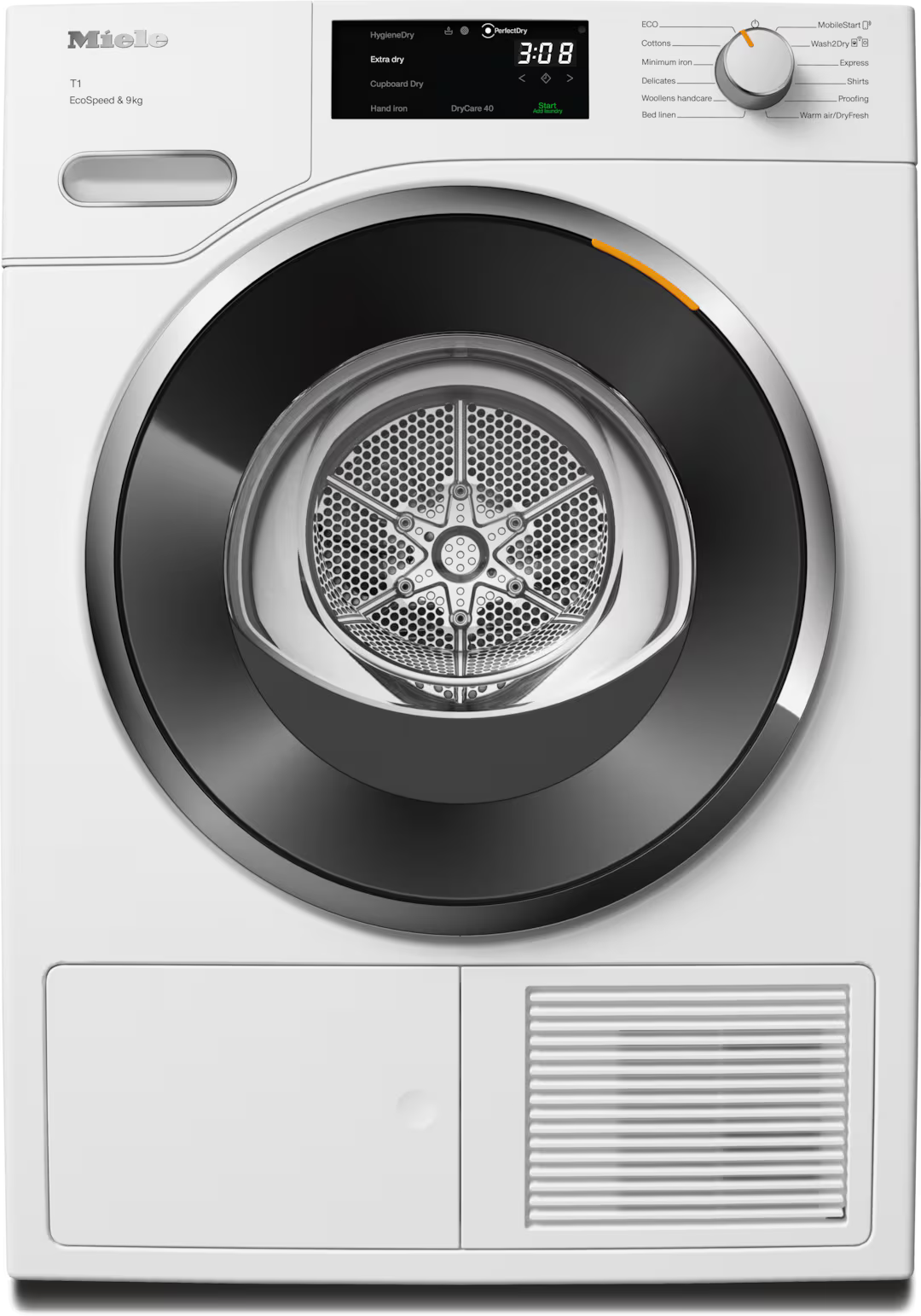 Uscator cu pompa de caldura Miele Platinum TWH780WP 9kg Alb lotus