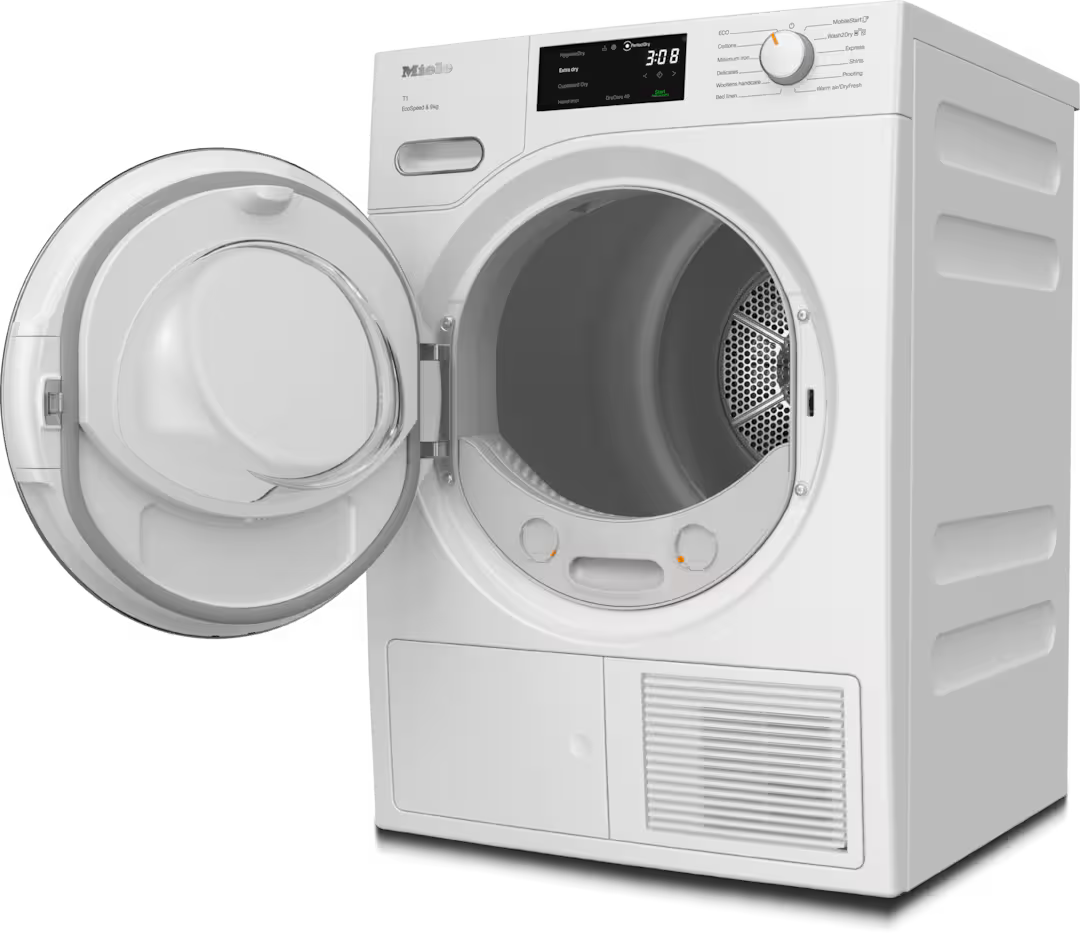 Uscator cu pompa de caldura Miele Platinum TWH780WP 9kg Alb lotus