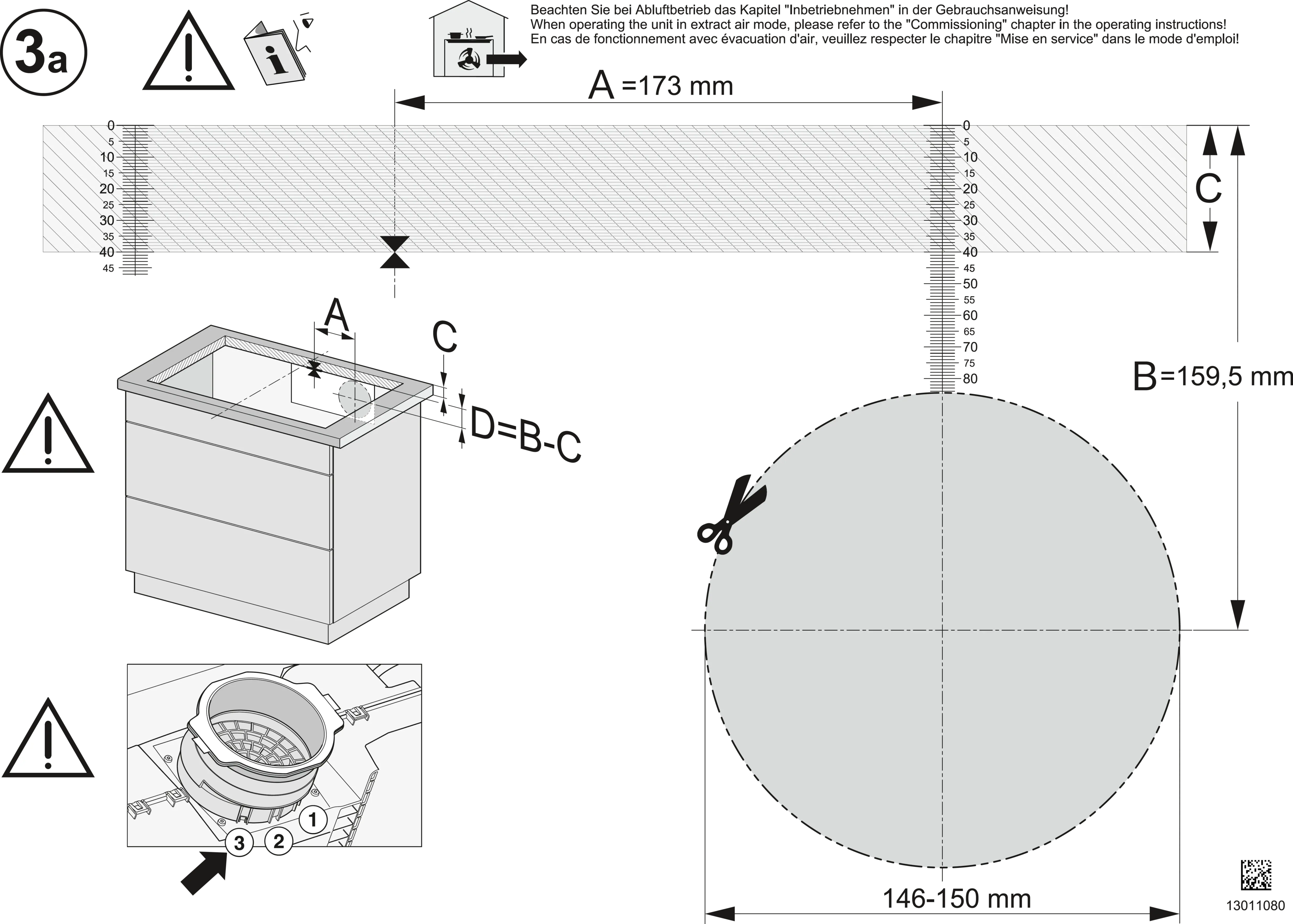 Plita incorporabila cu hota integrata Miele Diamond cu 4 zone KMDA 7876-1 FL MattFinish