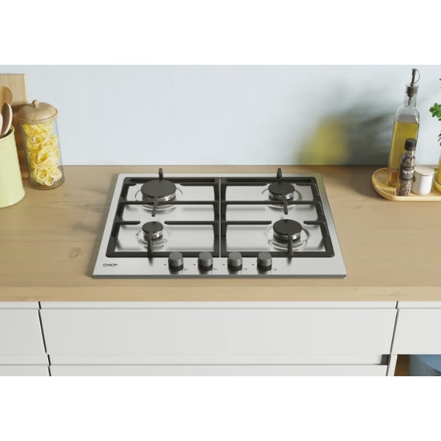 Plita incorporabila pe gaz Candy Idea cu 4 zone CHG6BRX