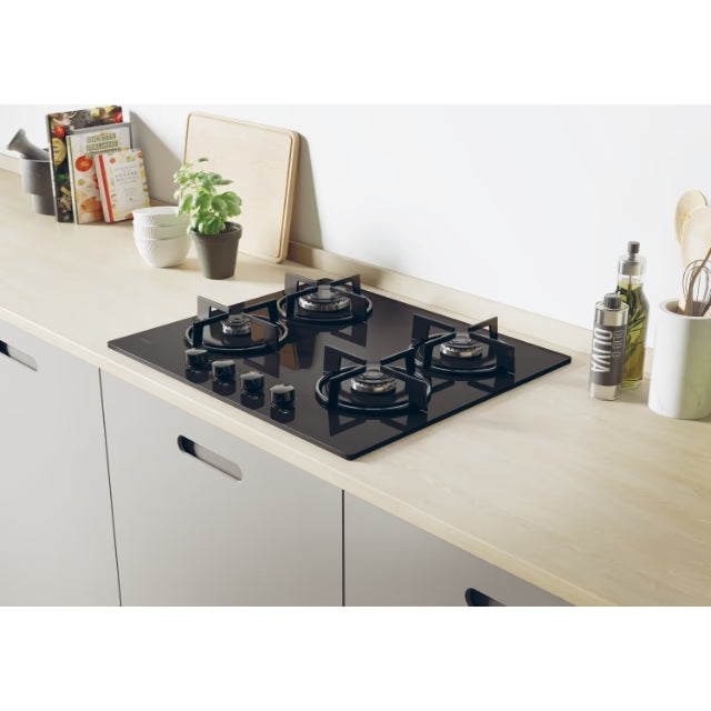 Plita incorporabila pe gaz Candy Idea cu 4 zone CVW6BB