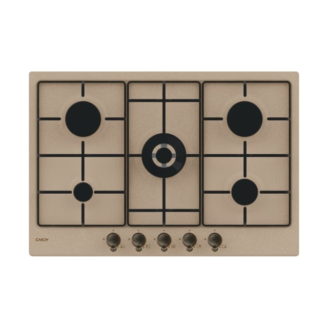 Plita incorporabila pe gaz Candy Gama Clasic cu 5 zone CHW7AV4WGT