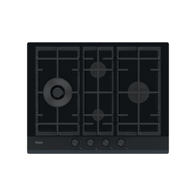 Plita incorporabila pe gaz Haier Gas on Glass Series 6 cu 4 zone HAVG5D4HB