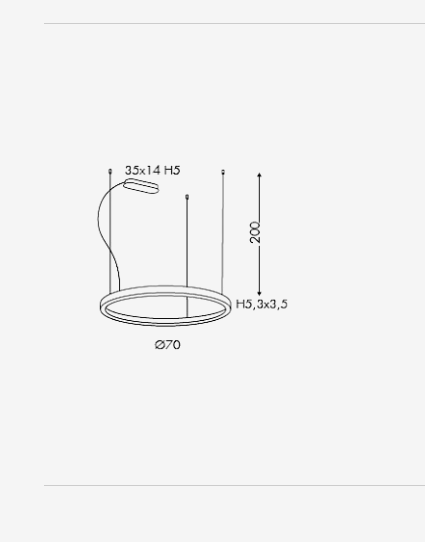 LAMPA SUSPENDATA BELLAI HOME