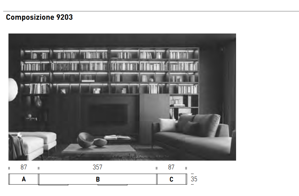 COMPOZITIE DE LIVING 9203