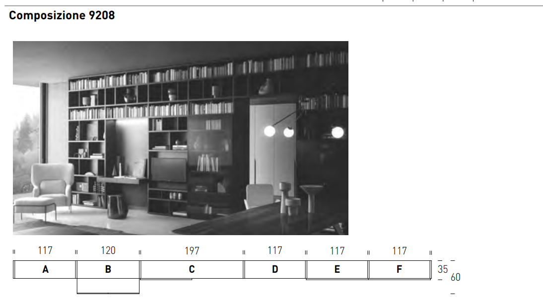 COMPOZITIE DE LIVING 9208