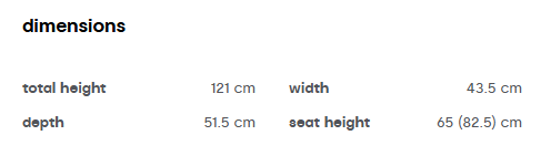 Scaun de bar BASIL CS2233