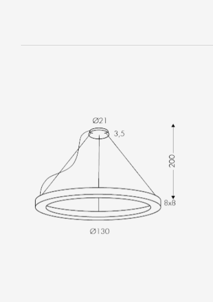 LAMPA SUSPENDATA BELLAI