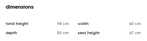 Scaun de bar CARMEN CS2217