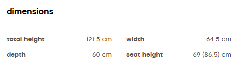 Scaun de bar COCOON CS2230 MTO