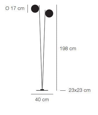 Lampadar Lederam F2