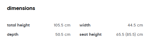 Scaun de bar EVEN PLUS CS1394