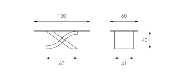 Masuta de cafea XENON