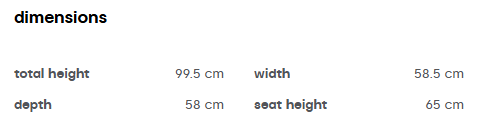 Scaun de bar HOLLY CS2038