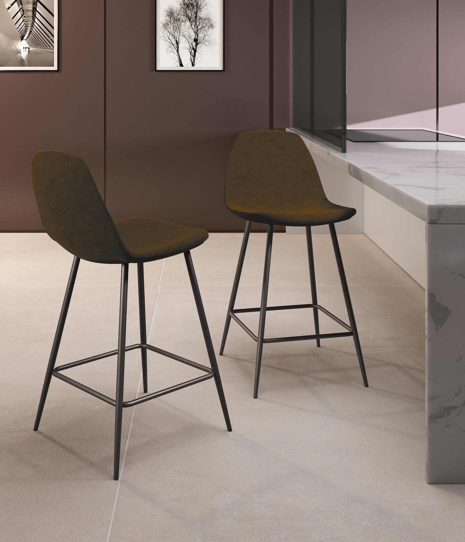 Scaun de bar Brigitte