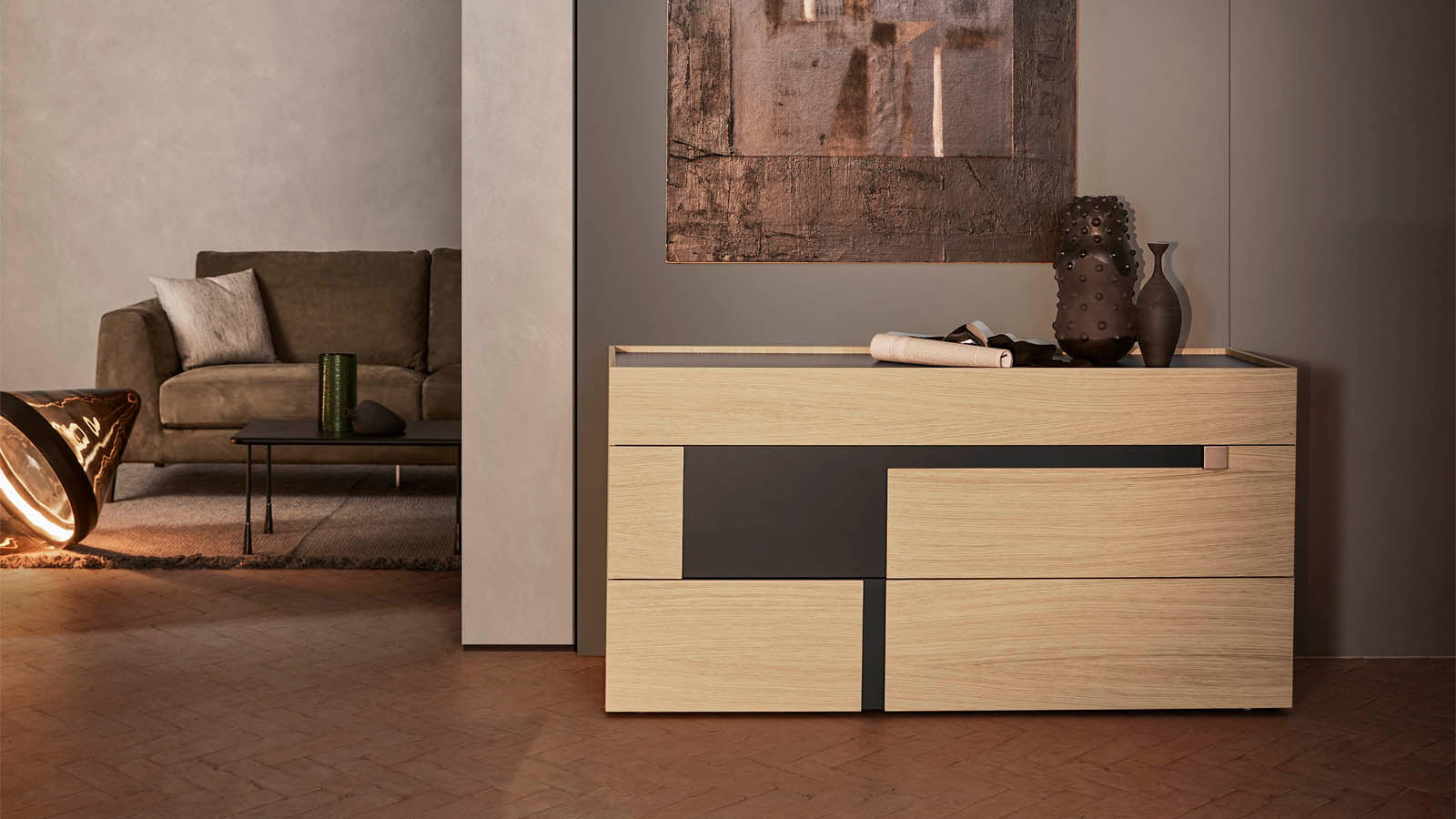 Comoda de living Logos