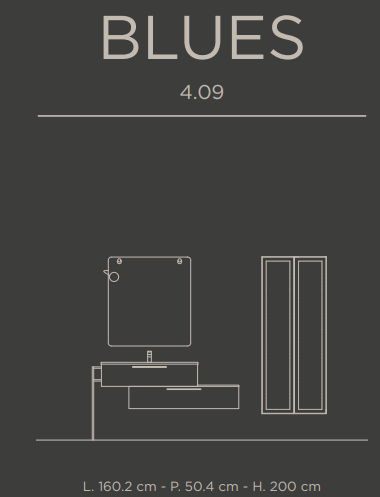 Mobilier de baie Blues 4.09