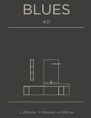 Mobilier de baie Blues 4.11