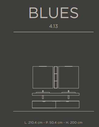 Mobilier de baie Blues 4.13