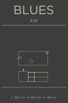 Mobilier de baie Blues 4.14