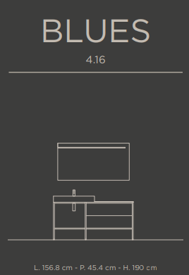 Mobilier de baie Blues 4.16
