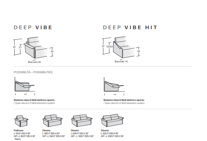 Canapea Deep Vibe / Vibe Hit