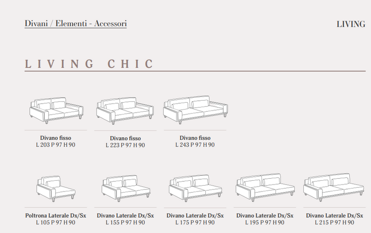 Canapea Living Minimal