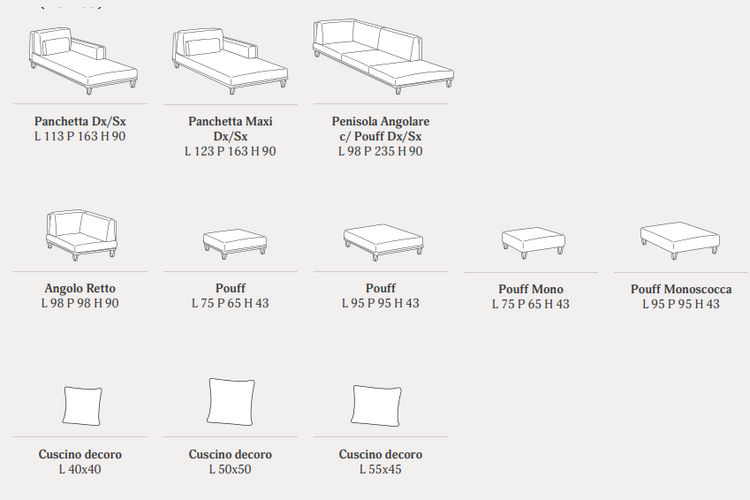 Canapea Living Minimal