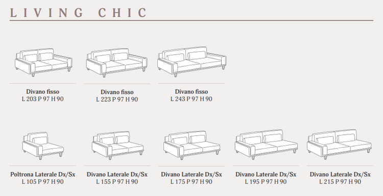 Canapea Living Chic