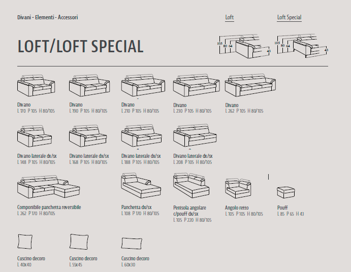 Canapea Loft