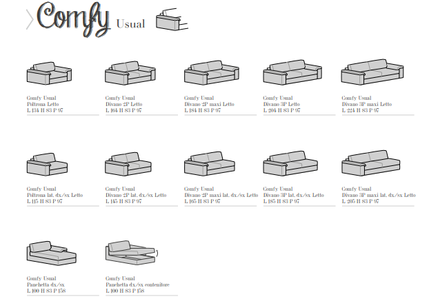 CANAPEA EXTENSIBILA COMFY