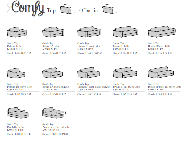 CANAPEA EXTENSIBILA COMFY