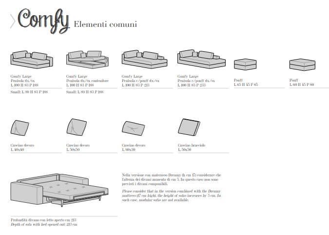 CANAPEA EXTENSIBILA COMFY