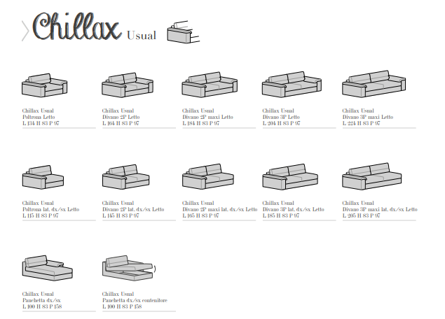 CANAPEA EXTENSIBILA CHILLAX