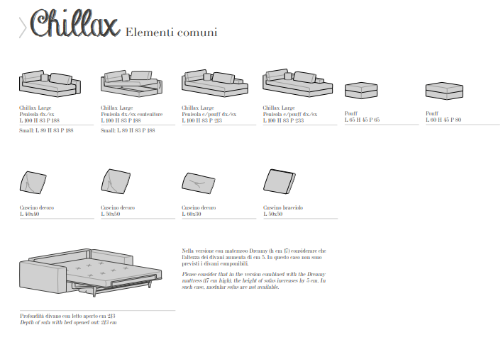 CANAPEA EXTENSIBILA CHILLAX