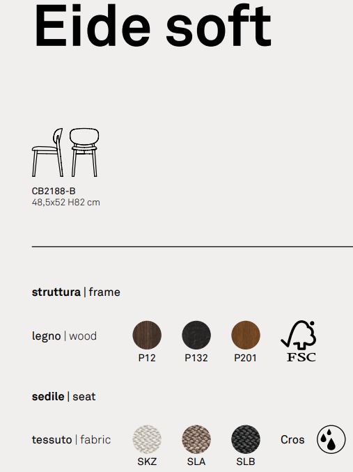 SCAUN EIDE SOFT CB 2188-B