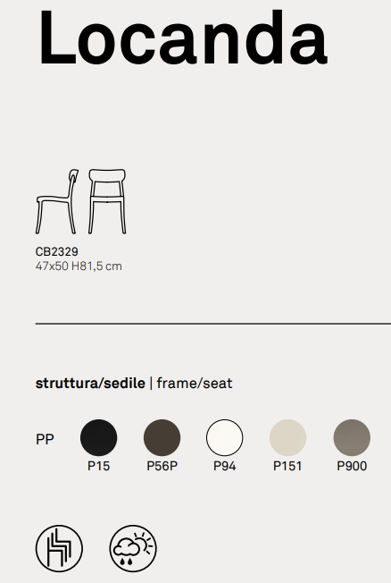 SCAUN LOCANDA CB 2329