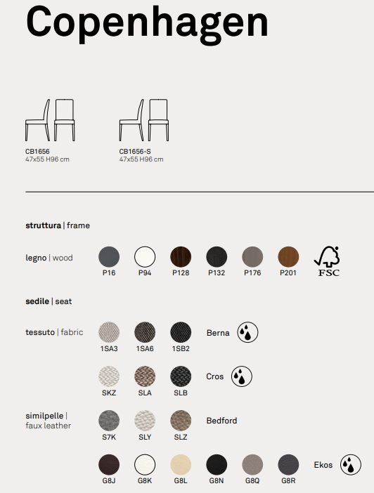 SCAUN COPENHAGEN CB 1656
