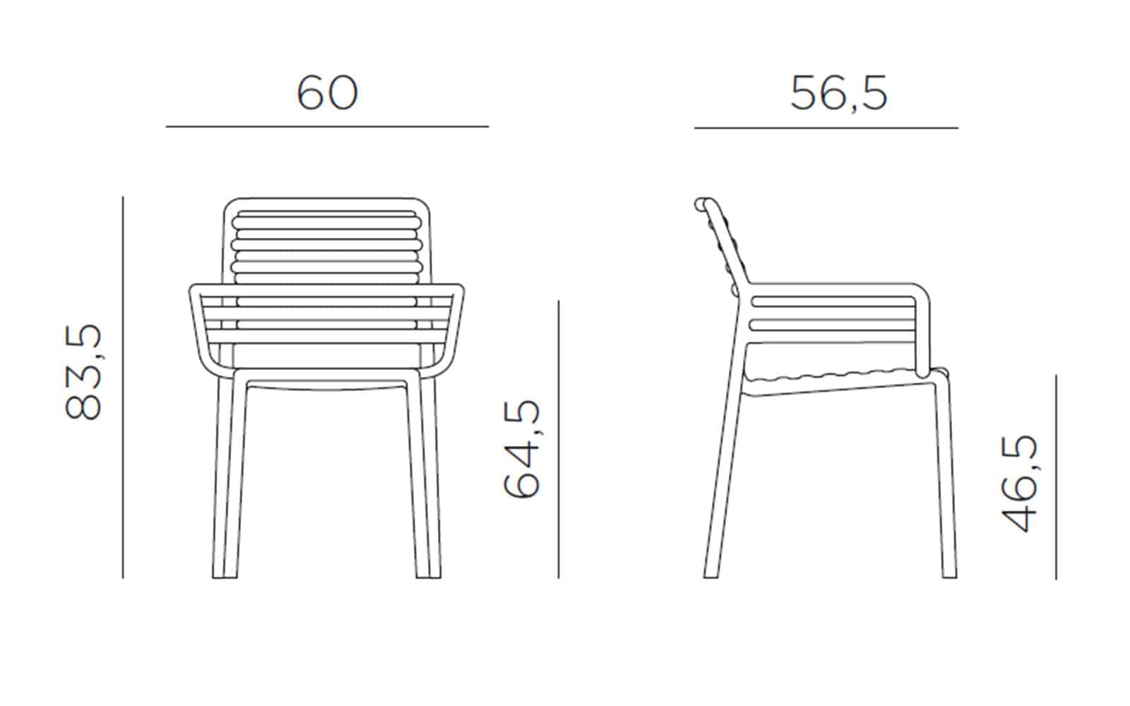 Fotoliu exterior Doga Armchair