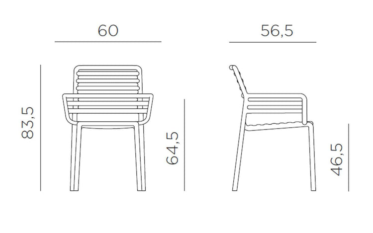 Fotoliu exterior Doga Armchair