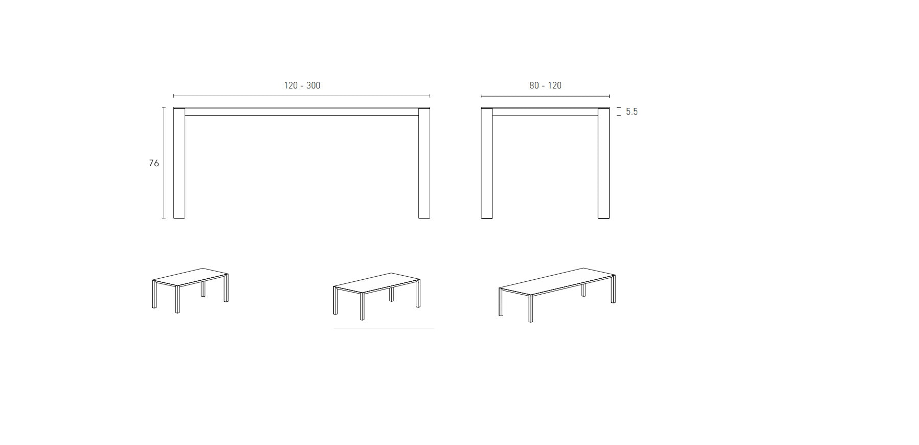 Masa de dining Woody