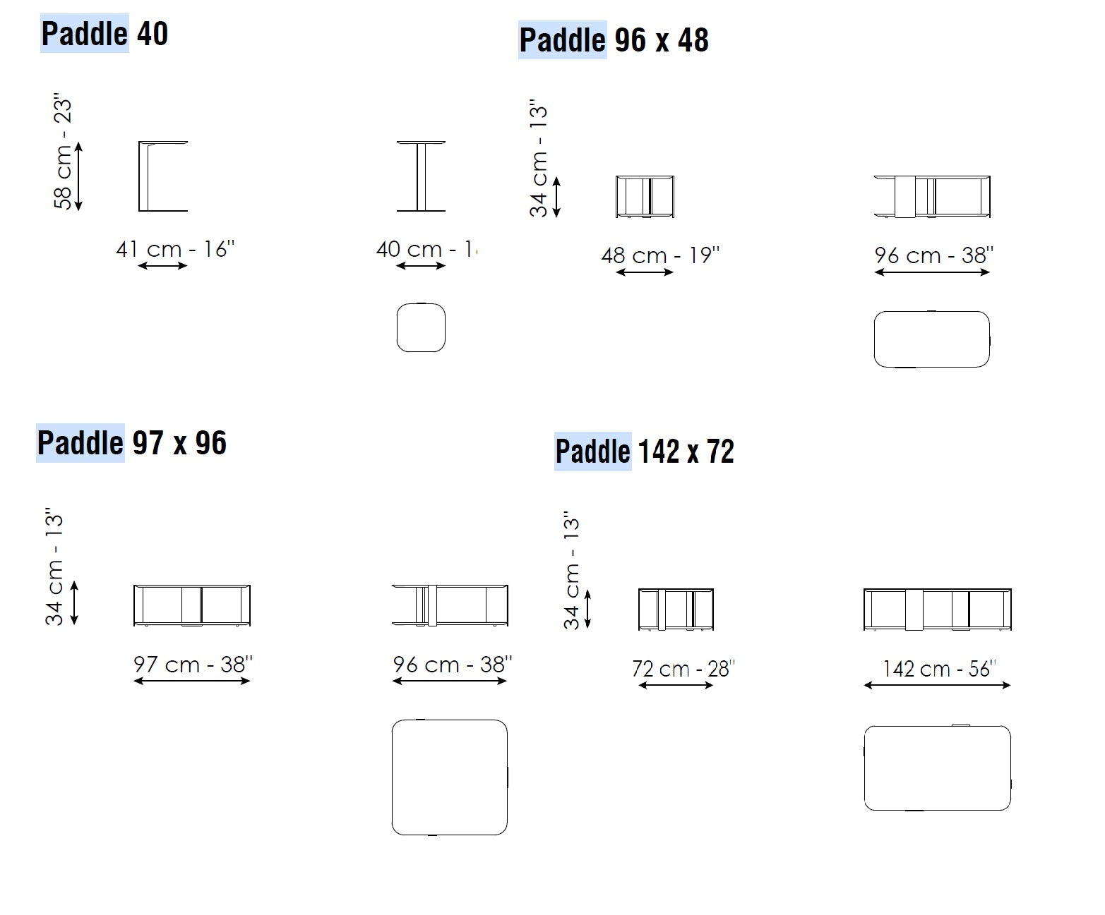 MASUTA DE CAFEA PADDLE