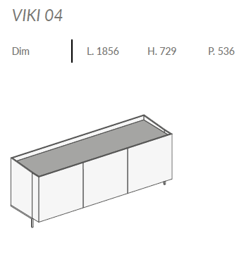 Comoda de living Viki