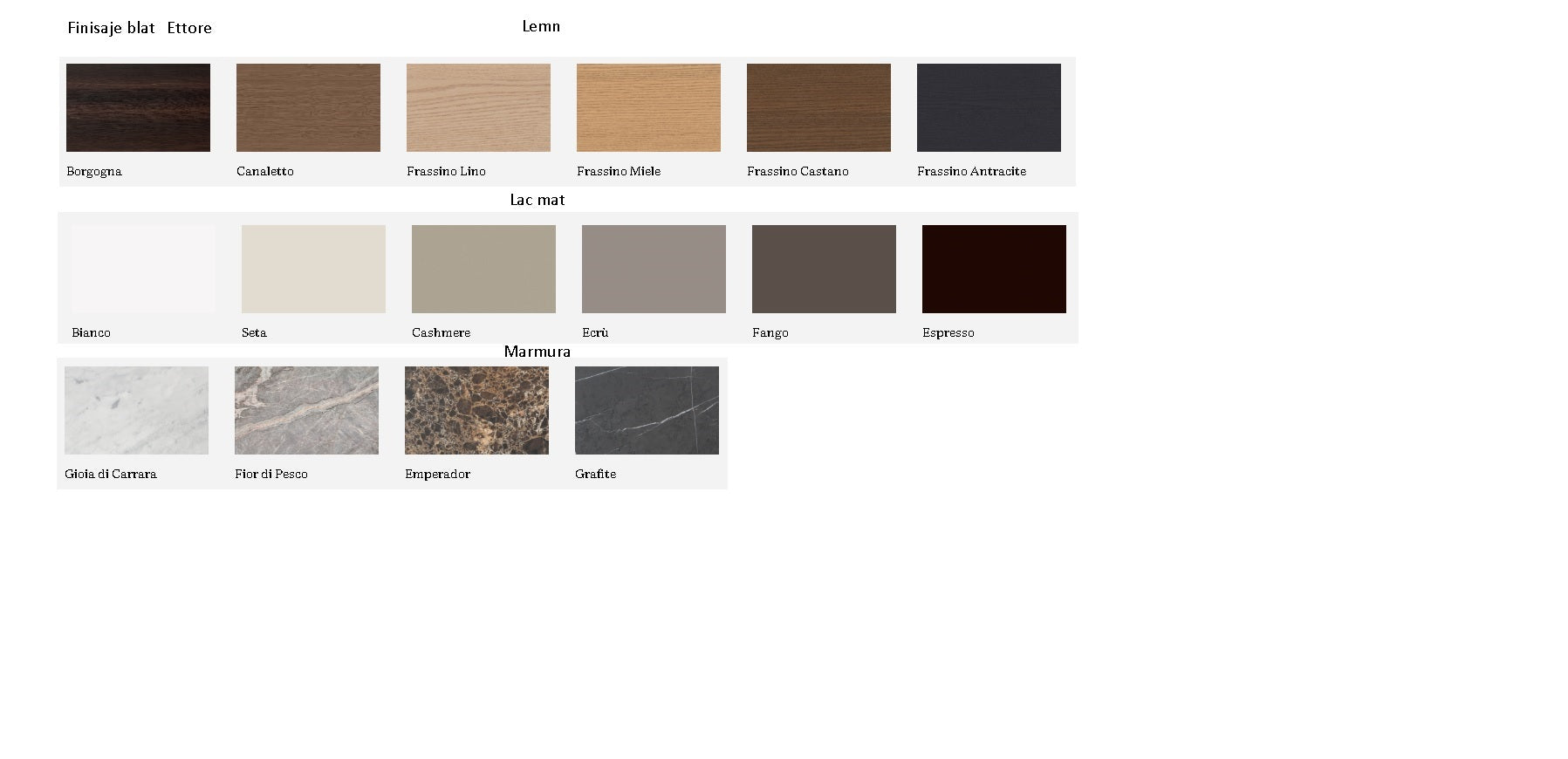 Masa de dining Ettore and Ettorino