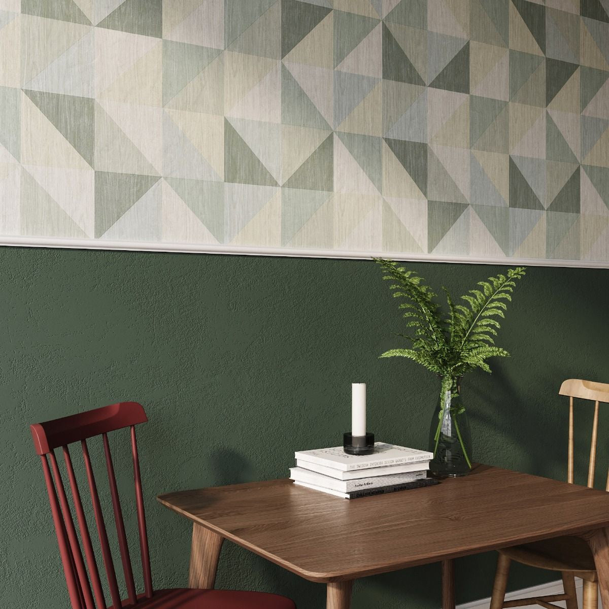 Brau decorativ din polimer rigid B8 - 2.1x1x200 cm