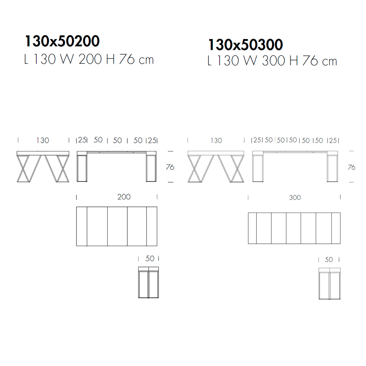 Consola Beverly extensibila