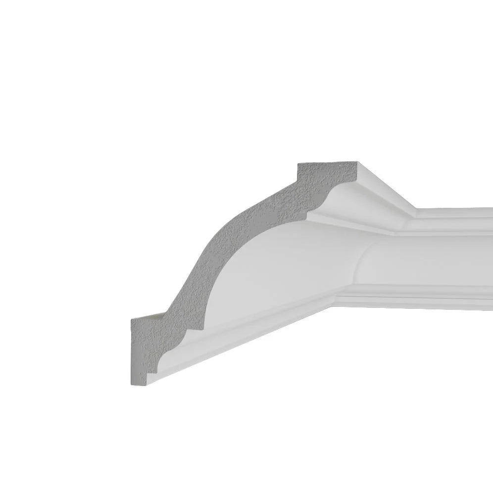 Cornisa decorativa din polimer rigid C14 - 7.8x8.4x200 cm