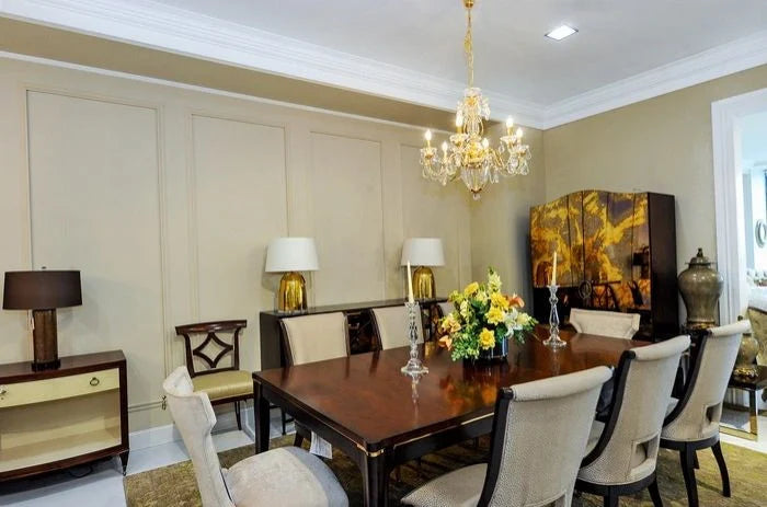 Cornisa decorativa din polimer rigid C5 - 5x4.7x200 cm