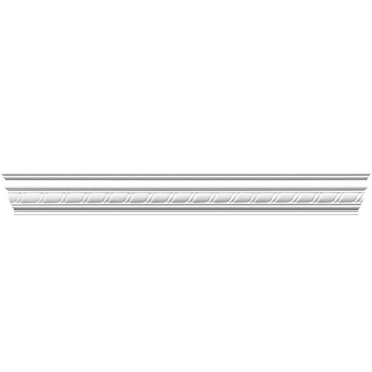 Cornisa decorativa din polistiren extrudat M1 - 10x10x200 cm