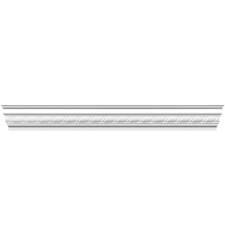 Cornisa decorativa din polistiren extrudat M1 - 10x10x200 cm